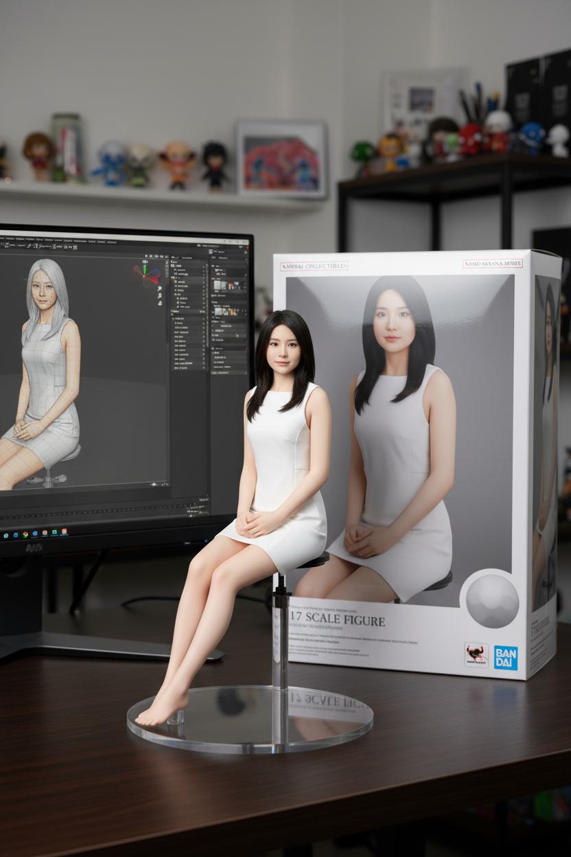 3D model rendering with realistic lighting and textures